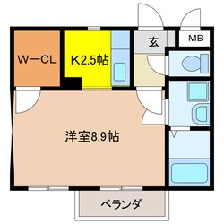 サニーウェルの物件間取画像